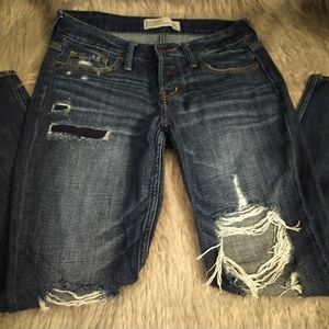 Abercrombie & Fitch, Boyfriend straight Jeans,